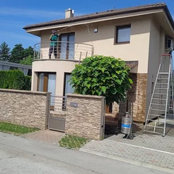 čistenie a umývanie fasády