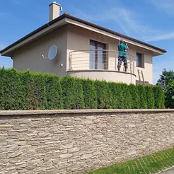 čistenie a umývanie fasády