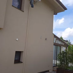 čistenie a umývanie fasády