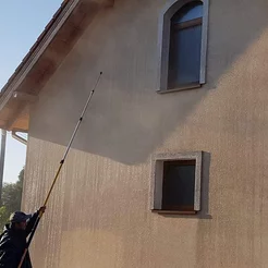 čistenie fasády