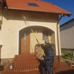 čistenie fasády