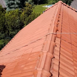 čistenie strechy