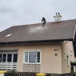 čistenie strechy