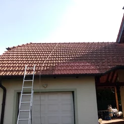čistenie strechy