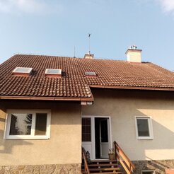 čistenie strechy