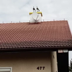 čistenie strechy