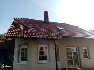Čistenie strechy a fasády rodinného domu