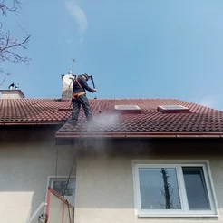 čistenie strechy