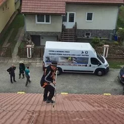 čistenie strechy