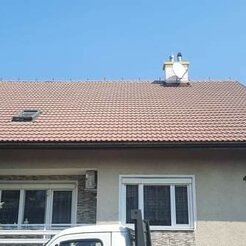čistenie strechy