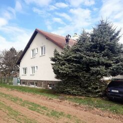 čistenie strechy