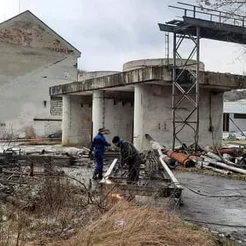 pálenie potrubného mostu