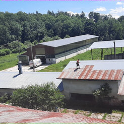 Striekanie strechy Agroma Chvojnica